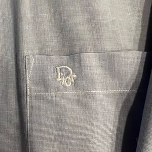 CHRISTIAN DIOR PLUS DE COTTON DRESS SHIRT 15 32-33